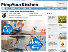 Tablet Screenshot of pimpyourkitchen.nl