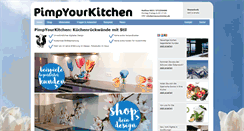 Desktop Screenshot of pimpyourkitchen.de